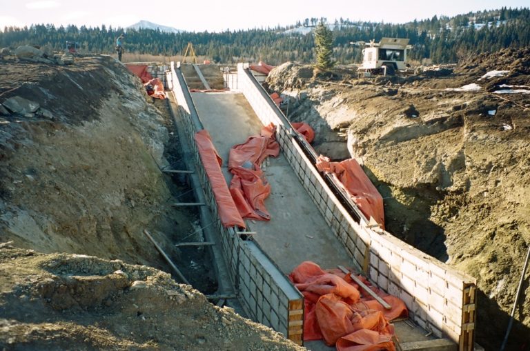 concrete forming, water structure, irrigation structure